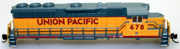 Body Shell - Union Pacific #678 (N GP40)